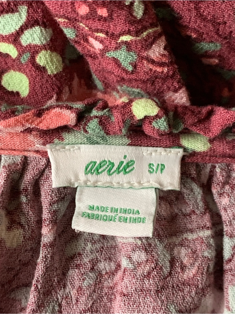 Aerie Floral Mini Dress - Picture 7 of 7